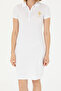 Women's White Knitted Dress 50262696-Vr013 - 6