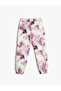 Jogger Sweatpants Batik Patterned Pocket Elastic Waist - 3