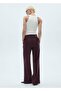Pinstripe Pleated Trousers - 4