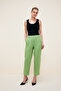 Elastic Waist Linen Trousers - 7