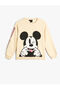 4Wkg10549Ak Koton Girls' Sweat Beige