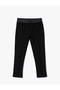 Leggings with Belt Detail and Elastic Waist - 2