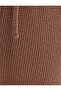 Jogger Sweatpants Elastic Waist Textured - 6