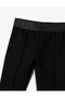 Leggings with Belt Detail and Elastic Waist - 3