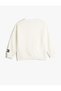 Sweatshirt Looney Tunes Printed Licensed Long Sleeve Crew Neck Ribbed - 2