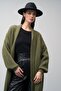 Long Casual Knitwear Cardigan Haki̇ 8245 - 6