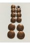 Blazer Jacket Button Set Metalized (Plastic) - 2