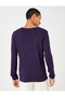 Basic Knitwear Sweater Crew Neck Long Sleeve - 4