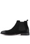 - Black Suede Leather Men's Chelsea Boots 250-201 - 3
