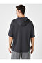 Modal Hooded Sports Sweatshirt - Half Sleeve - 4