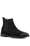 - Black Suede Leather Men's Chelsea Boots 250-201 - 2