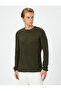 Knitwear Sweater Crew Neck Textured Long Sleeve - 3