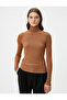 Turtleneck Sweater Basic Ribbed - 3