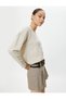 Buttoned V-neck Cardigan Soft Textured Long Sleeve - 2