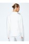 Fleece Cardigan Zipper Stand Collar Pocket Detailed - 4
