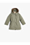 Girl's Clothing Coat 4wkg00012aw Khaki
