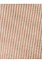 Basic Knitwear Sweater with Fabric Detail Crew Neck - 6