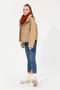 Women's Camel Coat 50254231 -Vr015 - 2