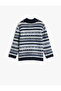 Half Turtleneck Sweater Long Sleeve - 2