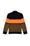 Boy's Navy Blue Zippered Sweater 50253340 -Vr033 - 2