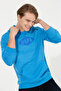Men's Cobalt Melange Hooded Sweatshirt 50256350-Vr119