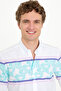 Men's White Long Sleeve Shirt 50246591 -Vr041 - 2