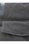 Long Coat Anorak Hooded Pocket Stripe Printed - 6