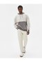 Oversize Hooded Sweatshirt with Stitching Detail, Kangaroo Pocket, Color Block - 2