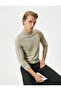 Half Turtleneck Sweater Slim Fit Knitwear Long Sleeve
