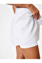 Scuba Tennis Skirt with Shorts High Waist Extra Mini Slim Fit - 5