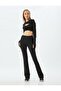 High Waist Flared Leg Sports Leggings - 2