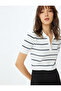 Polo Knitwear Sweater Short Sleeve Textured