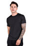 Microfiber Short Sleeve Undershirt Black