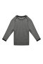 سويت شيرت حراري بدون خياطة للأطفال من Ultimate Merino باللون الفحمي