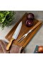 3-Piece BBQ Set Grill Tool, Acacia Cutting Board | 8'' Chef Knife | Carving Meat Fork - 5