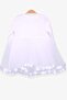 Girl's Long Sleeve Dress - Ecru 1.5-5 Years - 2