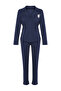 Lacivert %100 Pamuklu Penguen Baskılı Örme Pijama Takımı THMAW23PT00151 - 6