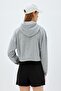 Gray Women's Sweatshirt 5Wak10231Ek - 4