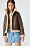 Brown Girl's Jacket 5Wkg20052Aw - 2