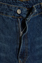 Koyu Mavi Yüksek Bel Vintage Yıkama Straight Fit %100 Pamuk Non-Stretch Jeans TBBSS24CJ00042 - 7