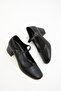 Black Women's Classic Heeled Shoes 18447 - 2