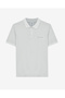 Organic Coll. M Short Sleeve Polo Shirt Men's Gray Polo Collar Tshirt S241165-035 - 7