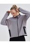 W 2Xi-Lock Full Zip Hoodie Sweatshirt Women's Pink Zip-Up Tracksuit Top S232209-506 - 4