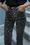 Brown Leopard Size Fit Jeans - 3