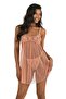 Apricot Short Tulle Nightgown 4206