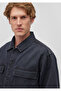 Pocket Detailed Gray Jacket Loose Fit / Relaxed Comfortable Cut 0110510-70088 - 6