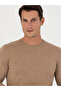 Camel Slim Fit Crew Neck Knitwear Sweater 50270174-Vr015 - 2
