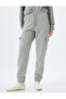 Jogger Sweatpants with Cargo Pocket High Waist Lace-Up Comfortable Fit - 3