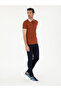 Tile Slim Fit Polo Neck Mercerized T-Shirt 50284293-Vr031 - 4
