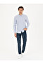 Dark Blue Slim Fit Cotton Blended Jean Pants 50284455-Vr032